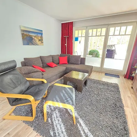 Apartmán Duenenpark - Komfort Mit 1 Schlafzimmer Und Terrasse Im Erdgeschoss 041 Binz